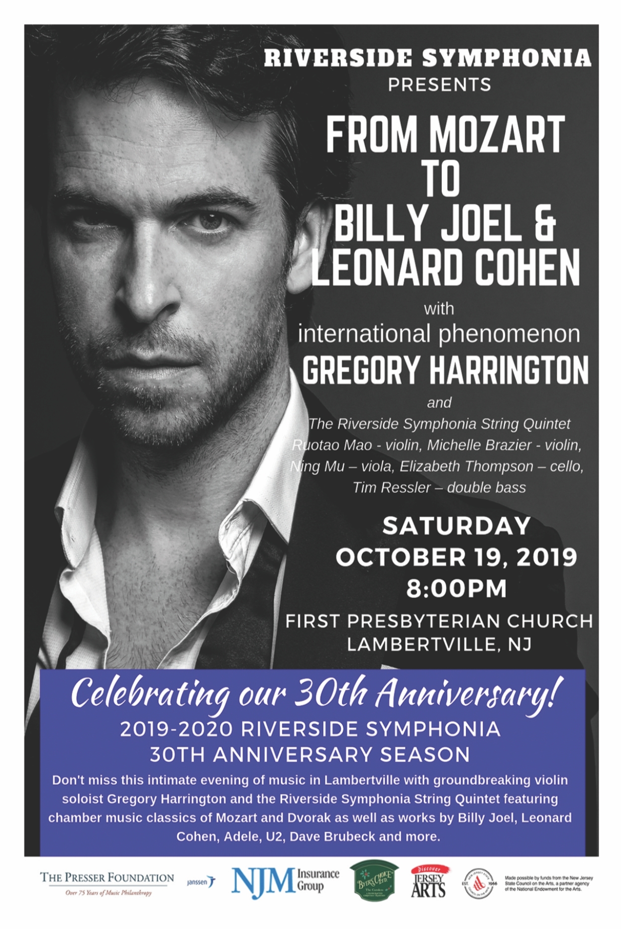 From Mozart to Billy Joel and Leonard Cohen