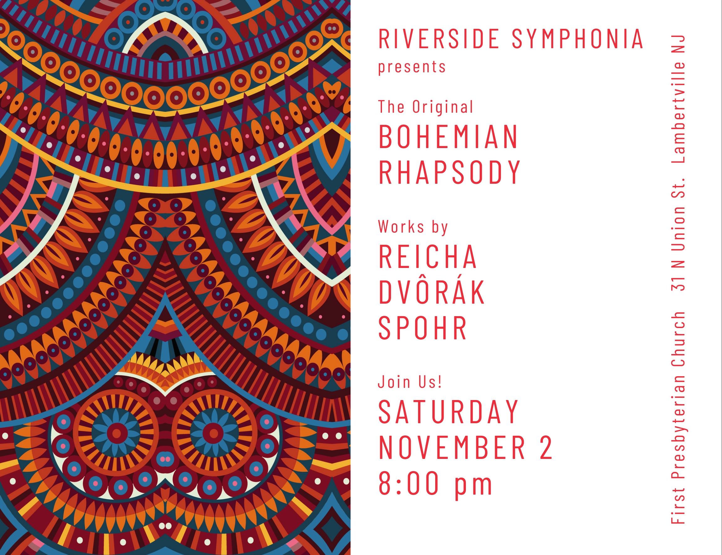 The Original BOHEMIAN RHAPSODY Works by REICHA DVÔRÁK SPOHR